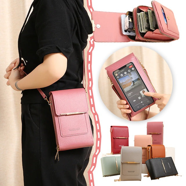👜 Exclusieve uitverkoop 50% korting! 📱 Messengertas voor dames met touchscreen