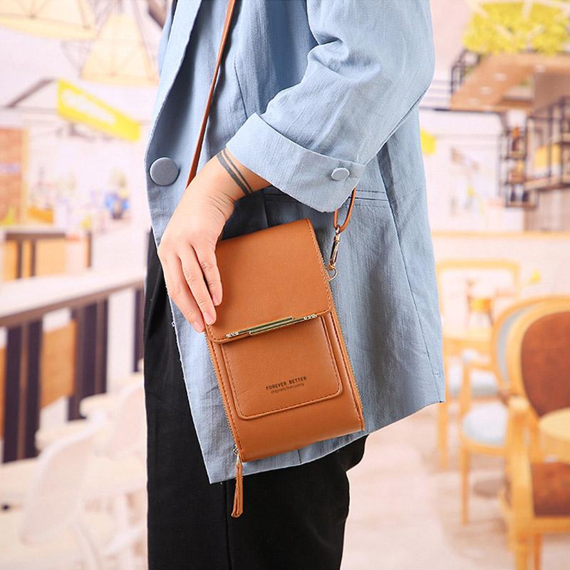 👜 Exclusieve uitverkoop 50% korting! 📱 Messengertas voor dames met touchscreen